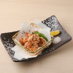 兵庫県産丹波地鶏の塩唐揚げ