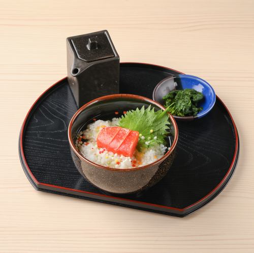 出汁茶漬け(明太子)