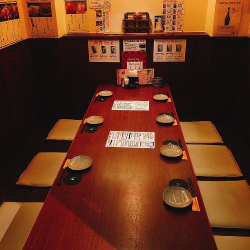 ♪半個室風のお席多数♪
