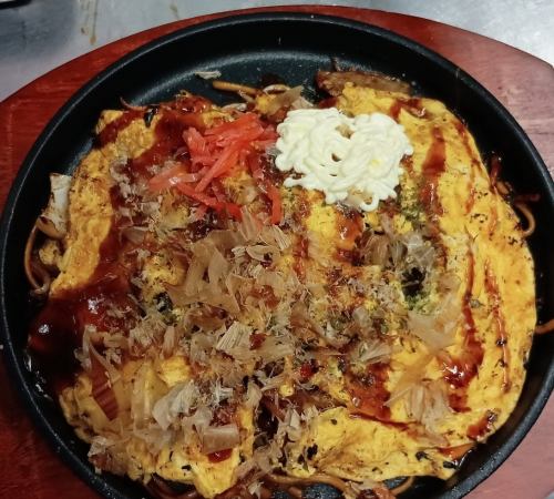 オムそば　豚