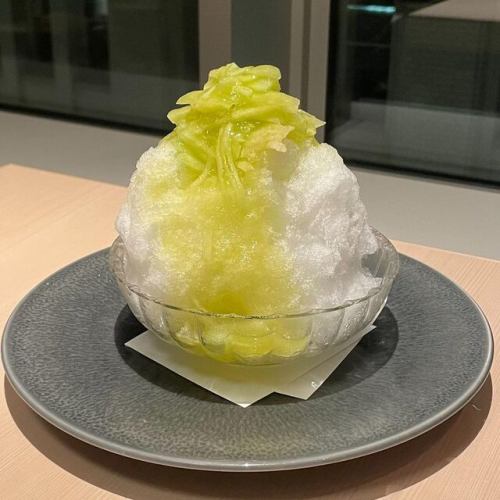 【限定】季節果物のかき氷