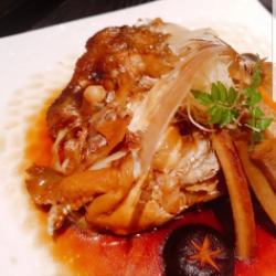 真鯛のかぶと煮