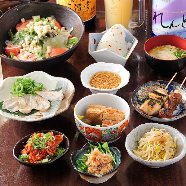 一番人気【2H飲み放題付】季節の宴会コース♪全7品 4,500円（税込）