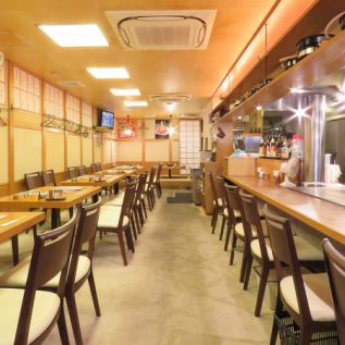 ♪ Please enjoy with various ways to enjoy such as counter table · Oshiki ♪ 20 guests ~ It is possible to rent out.