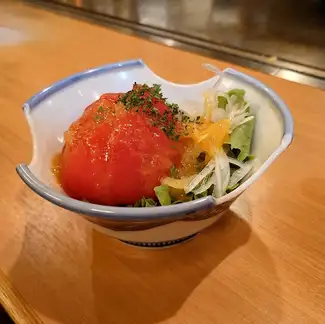 冷やしトマトサラダ