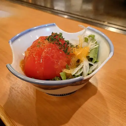 冷やしトマトサラダ