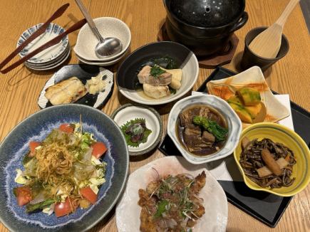 2.5 hours of all-you-can-drink "draft beer included"! Nakayoshi's recommended 5,500 yen clay pot rice course!