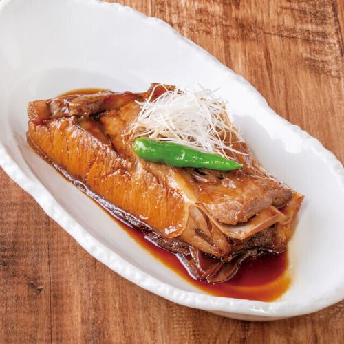 まぐろカマ煮付け