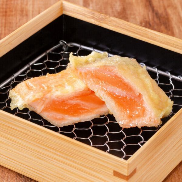 目の前で揚げる熱々の『天ぷら』