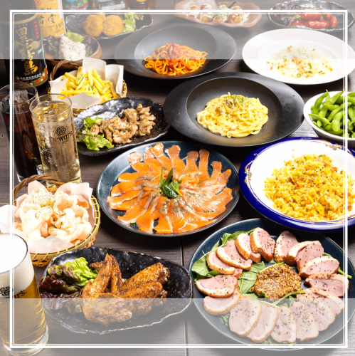 食べ飲み放題が充実