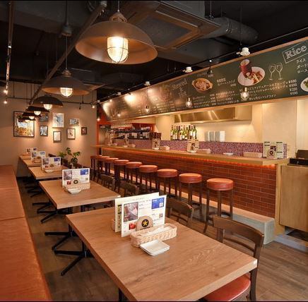 [Table seats] A stylish restaurant with an atmosphere that makes you want to introduce it to your friends ♪ We aim to be No. 1 in customer satisfaction in the Ibaraki area ♪