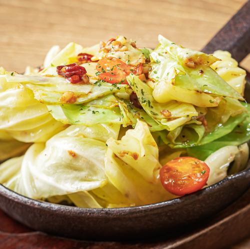 Spring cabbage peperoncino (March~)