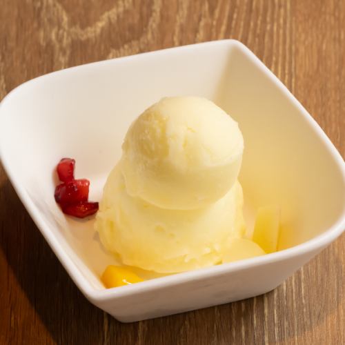 ゆずシャーベット