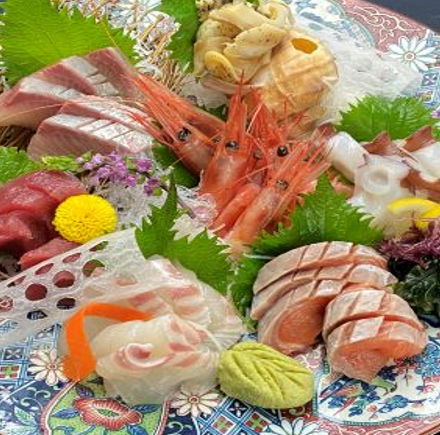 Omakase sashimi platter (7 kinds) for 1 person