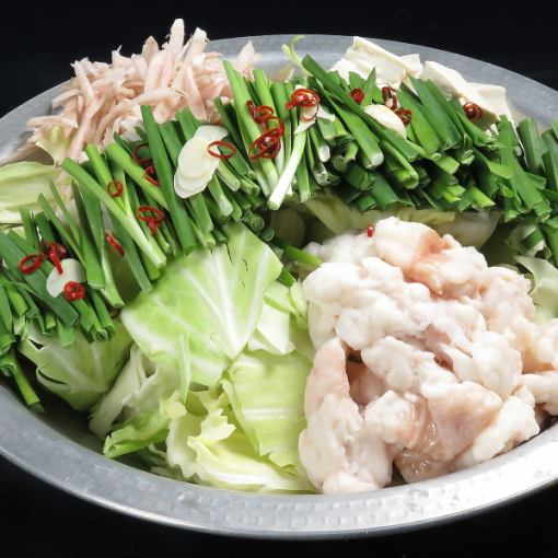 【予約でお得!】★日～木★刺身も！もつ鍋も！食べ放題付2時間食飲5,000円（金土祝前日5,500円）