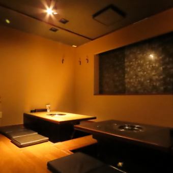 雰囲気抜群のゆったり掘りごたつのお席です♪デートや合コン、女子会に至るまでゆっくりとお過ごしいただけます。