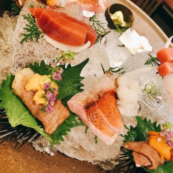【おすすめ】人気の”うにぎゅう”、”鯛めし”、こだわり肉料理など贅沢な全11品「雪コース」