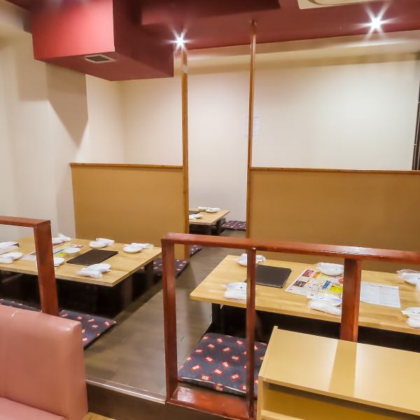 [◆◇ ~ A sunken kotatsu room that is perfect for banquets with a large number of people ~◇◆] If you're planning a drinking party at a small farm, leave it to us ◎ It's a space where you can relax and unwind! New Year's parties, welcome and farewell parties, etc. It is also ideal for various banquets.You can enjoy delicious food and drinks.Have a great time with your friends and colleagues!