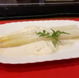 [Ended] "Fresh White Asparagus" (1 serving) (Limited time only until the end of June)