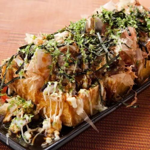 たこ焼き風厚揚げ