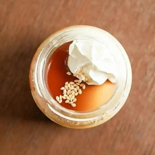 原人ごまプリン