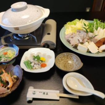 <夜>【期間限定 天然フグコース】雅（みやび）てっちり等13200円(税込)※座敷のみ予約