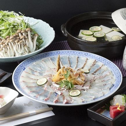 熊野ポークと鯛柚香鍋コース 7,260円(税込)|厳選豚と鯛、両方を一度に味わえる、贅沢な逸品です
