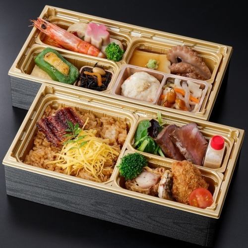 海鮮や旬の味覚をお弁当で