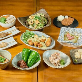 飲み放題付き♪【女子会コース】チーズそぼろや焼き野菜など全11品3800円(税込)