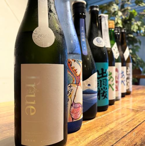 日本酒・焼酎も多数取り揃えております