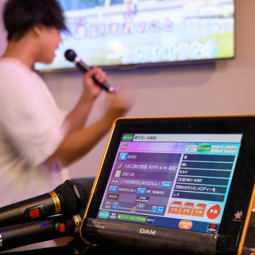 Karaoke with outstanding sound quality♪