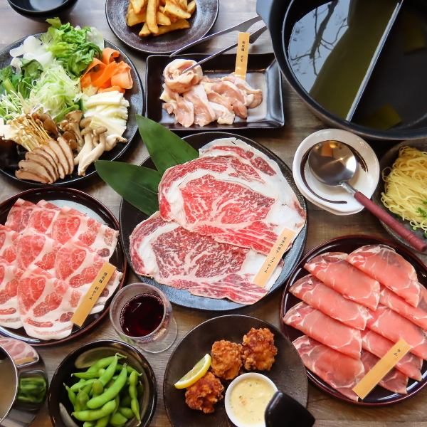 All-you-can-eat and drink a wide variety of meats, seafood, a la carte dishes, and soft drinks!