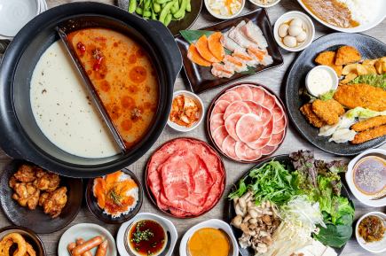 ★期間限定★【鴨肉＆牛タンコース】海鮮や羊肉、豊富な一品料理が堪能できる120分食べ放題♪