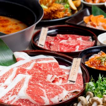 【牛食べ放題コース】黒牛にラムや道産豚鶏、海鮮や豊富な一品料理が堪能できる120分食べ放題