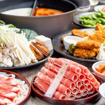 【ランチ羊食べ放題コース】3300円→3000円極薄ラムが堪能できる120分食べ放題