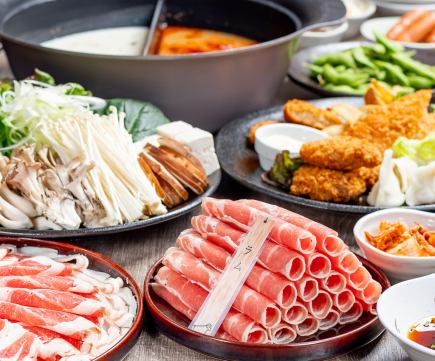 【ランチ羊食べ放題コース】3300円→3000円極薄ラムが堪能できる120分食べ放題