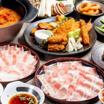 【ランチ豚食べ放題コース】4400円→4000円ラムや望来豚が堪能できる120分食べ放題