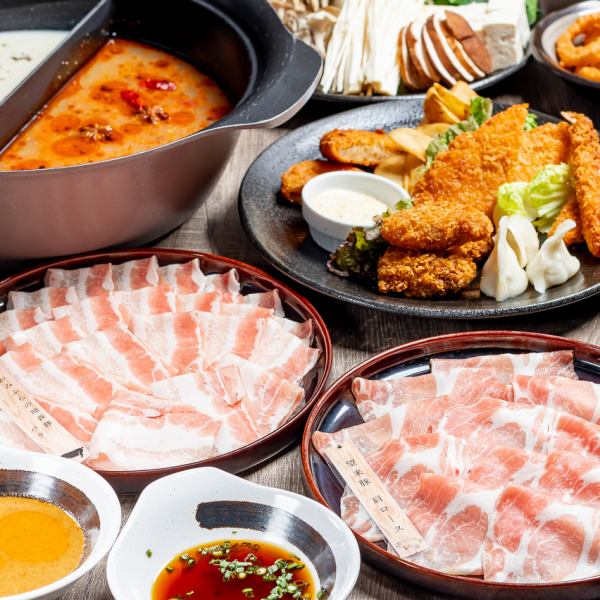 豊富な種類のお肉、海鮮、一品料理、ソフトドリンクが食べ飲み放題！