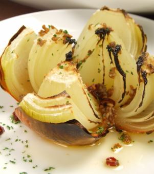 Oven-baked Whole Onions
