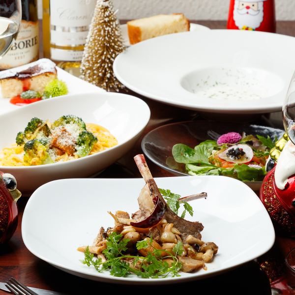 【誕生日・記念日に】旬の味覚を楽しむ～季節のプレミアムコース～1ドリンク付<全8品>6600円(込)