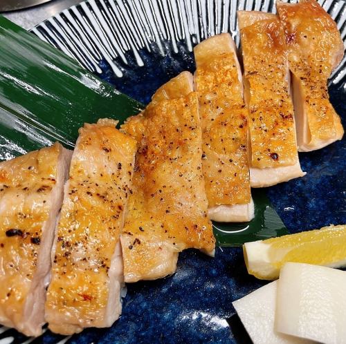 大山鶏の塩焼き