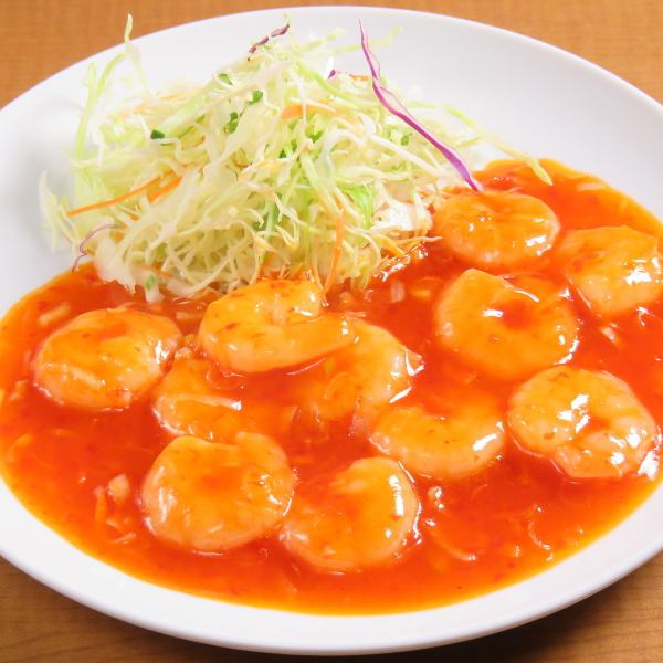 ◆◇Packed with delicious flavor! Tender "Chili Shrimp"◇◆