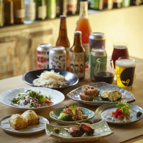 クラフトビールと美味しい創作料理が楽しめるお店♪