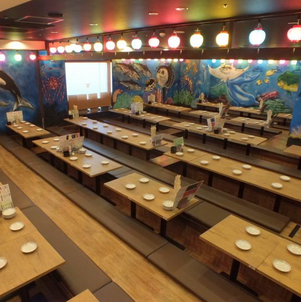 A banquet where you can sit comfortably [up to 100 people] OK! Large banquets for students and company banquets There is no problem with Chiba-chan!