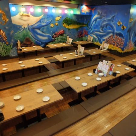 This is a popular izakaya! Maximum 100 people for banquets! Maximum 220 seats!