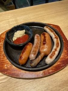 Assorted sausage