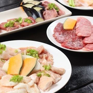 いっしんの料理をまんべんなく楽しめる【スタンダードコース】150分 飲み放題付 4,500円<全9品>