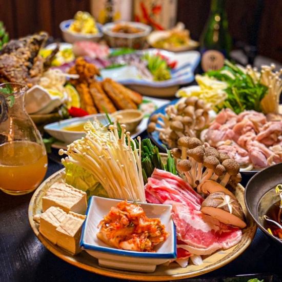 飲み放題付コースご用意！ぜひご利用ください