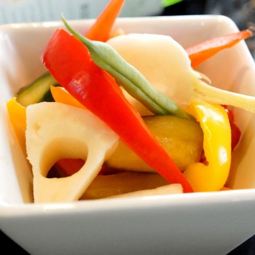 自家製ピクルス