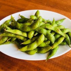 ガーリック焼き枝豆